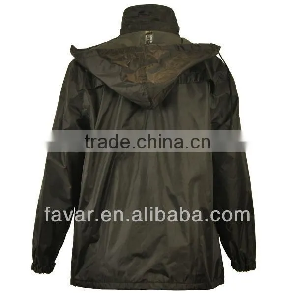 waterproof hooded industrial safety raincoat factory manufacturer