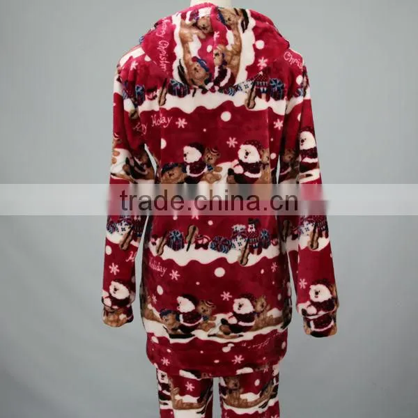 2016 new style fashion OEM holiday wholesale women christmas pajamas