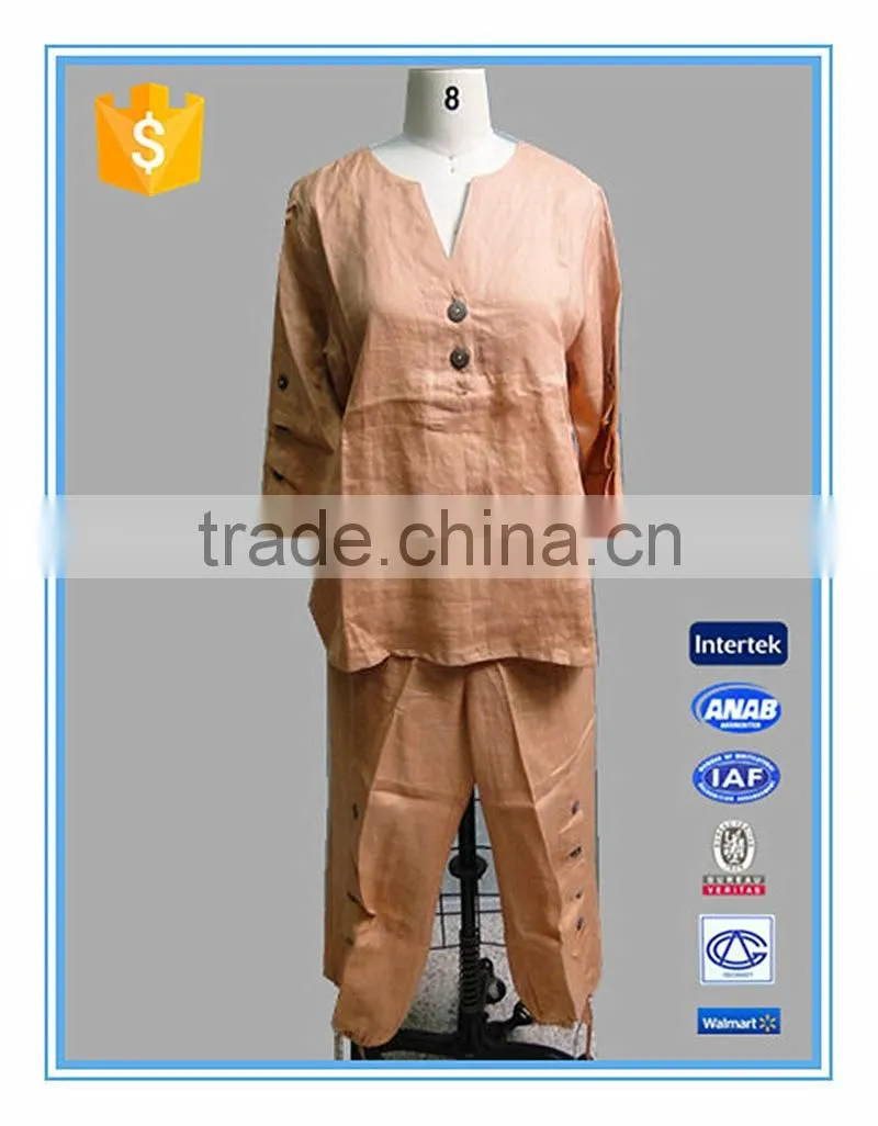 2016 New Fabric For Ladies Business Pants Suits