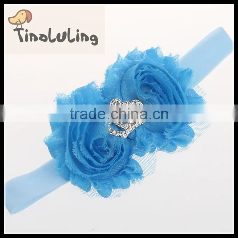 2015 baby hair accessories headbands elastic hairband flower hair accessories wholesale china 12 design