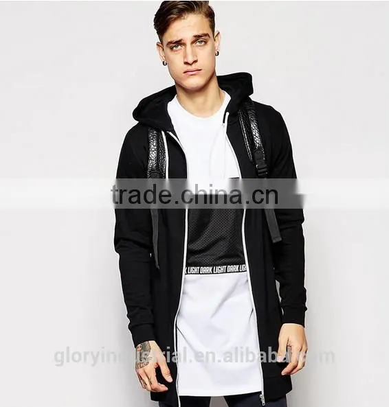 Super elongated longline t shirt with wholesale price