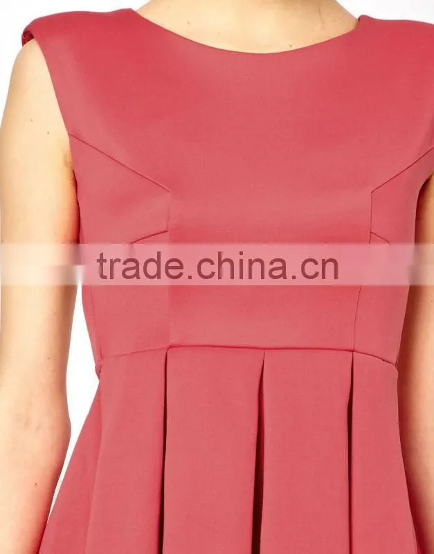 Open Back Skater Dress