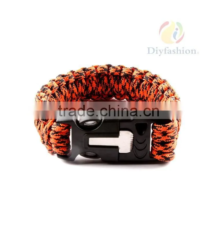 Custom double anchor bracelet paracord Outdoor Survival Bracelet Paracord, Handmade Bracelet PC6015-5