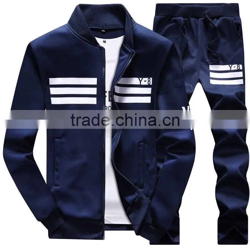 Winter Mens Sport Suits Activewear Wholesale Athletic Apparel Manufacturers Long Sleeve Jacket