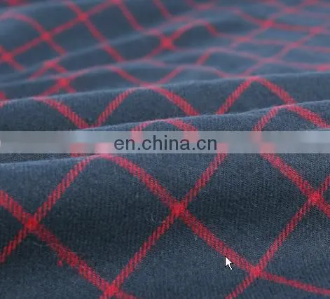 New fashion TR worsted woven fabric in check for school uniforms
