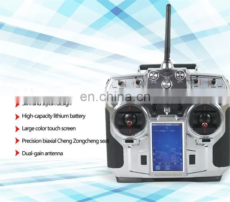 Latest Flysky FS-i10 2.4G 10CH Transmitter Receiver For RC Helicopter Multirotor