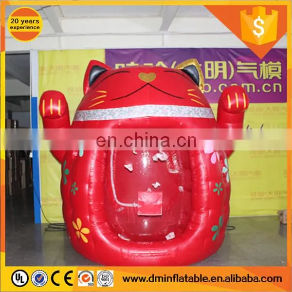 Cash vault inflatable money machine/Inflatable Cash grab box(DAMING)