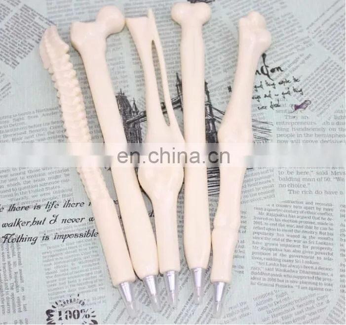 Eastsun Stationery Pen 12 Zodiac Signs Engraved Bone Shape Ball Pen