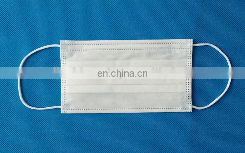 Hospitals and clinical offices use CE approved medical disposable face mask