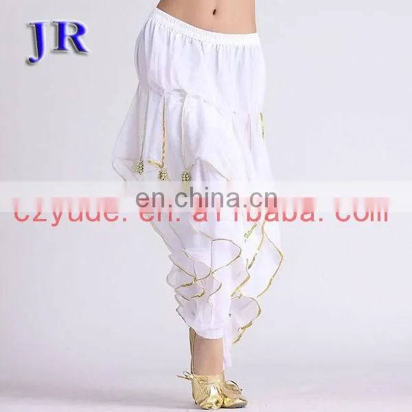 Chiffon coins arabic belly dance harem pant K-4002#
