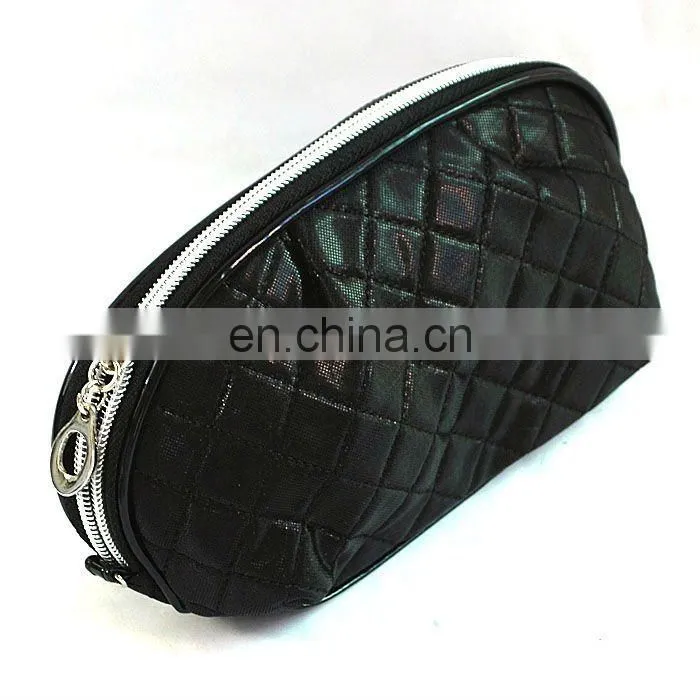 fashion PU silver cosmetic bag