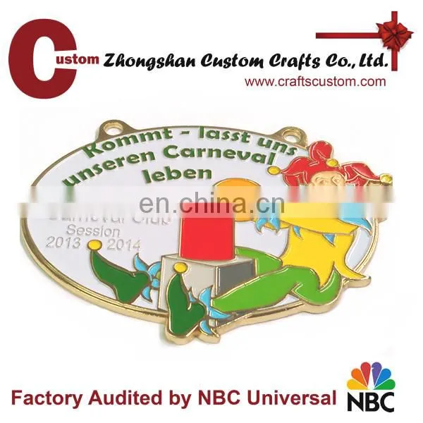 Large size commemorative medal with custom design
