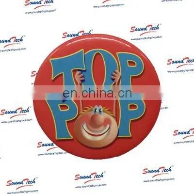 Custom made mini clothing badge bollywood hindi mp3 songs, tinplate badge