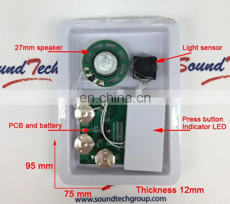 Electronic Components alert sound device for car