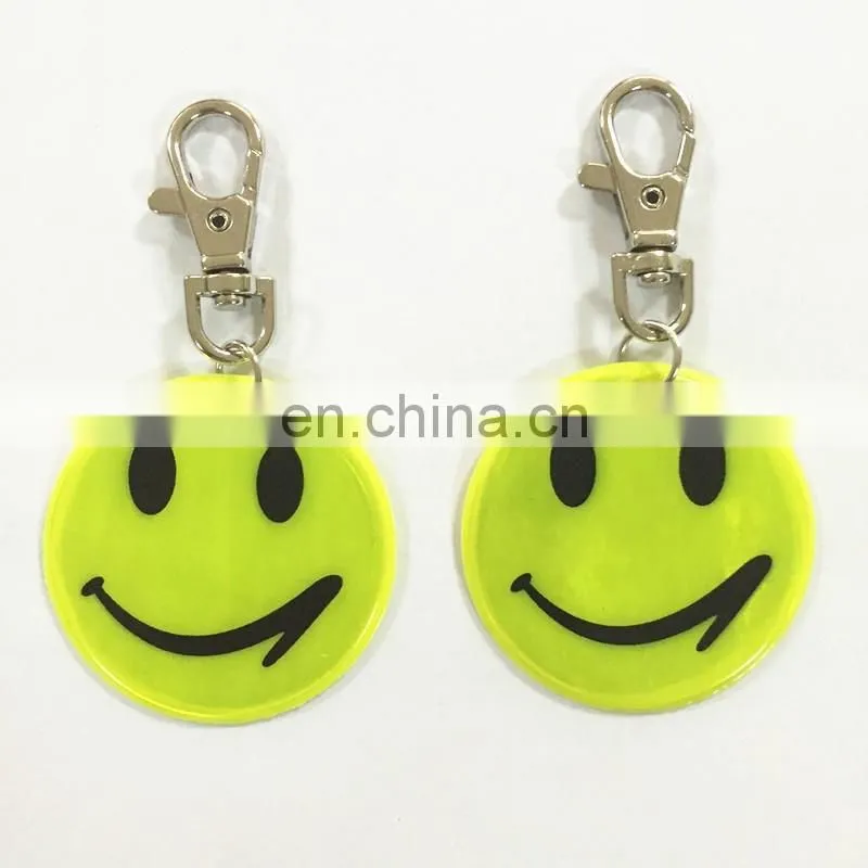 Gifts Promotion customized reflective cheap key chains
