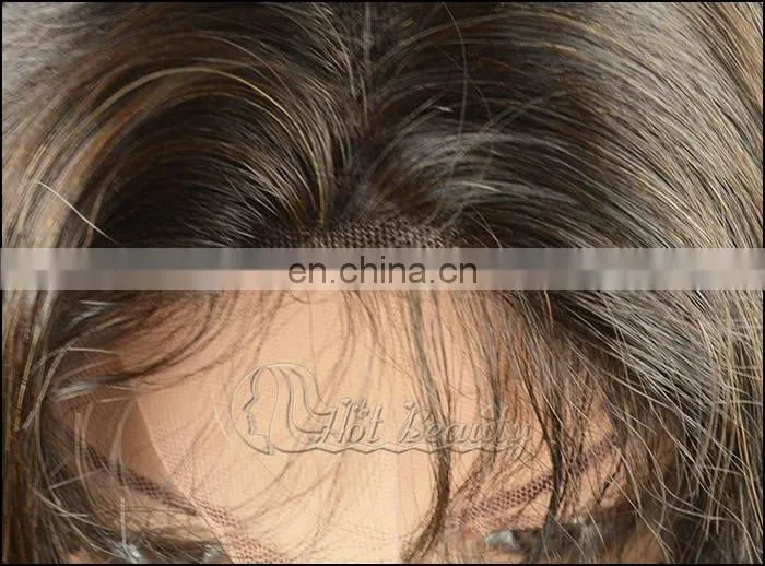 Hot Beauty Human Hair Top Closure Lace Wigs, Lace Front Wigs