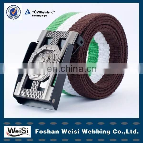 2013 exclusive design classic custom printed web belt