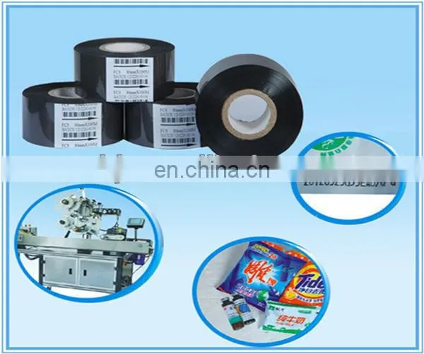 hot stamping date coding foil/hot thermal transfer foil for printing expiration date FC3 type 30mm*100m size
