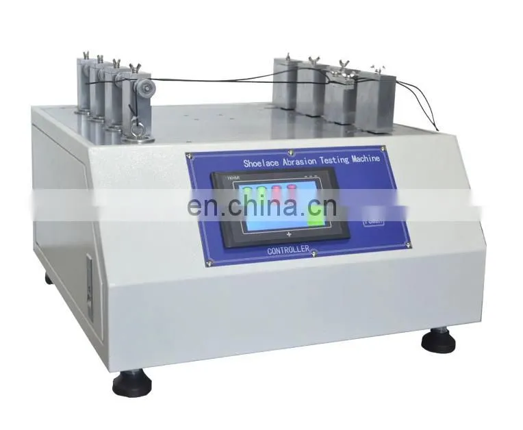 4 Stations Shoelace Tester Shoelace Abrasion Resistance Shoelace Rubbing Tester