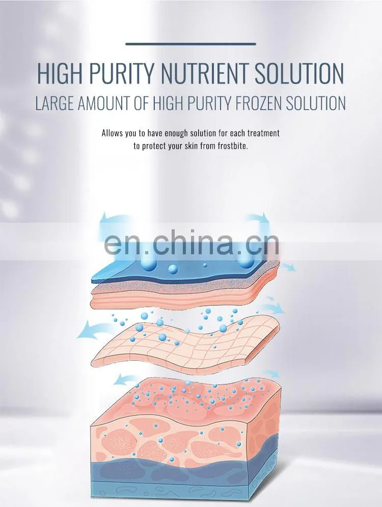 Big size anti-freezing membrane for slimming suction