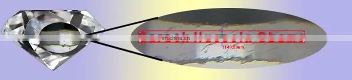 Diamond Marking Laser, Diamond waist line marking code, LOGO, scribe