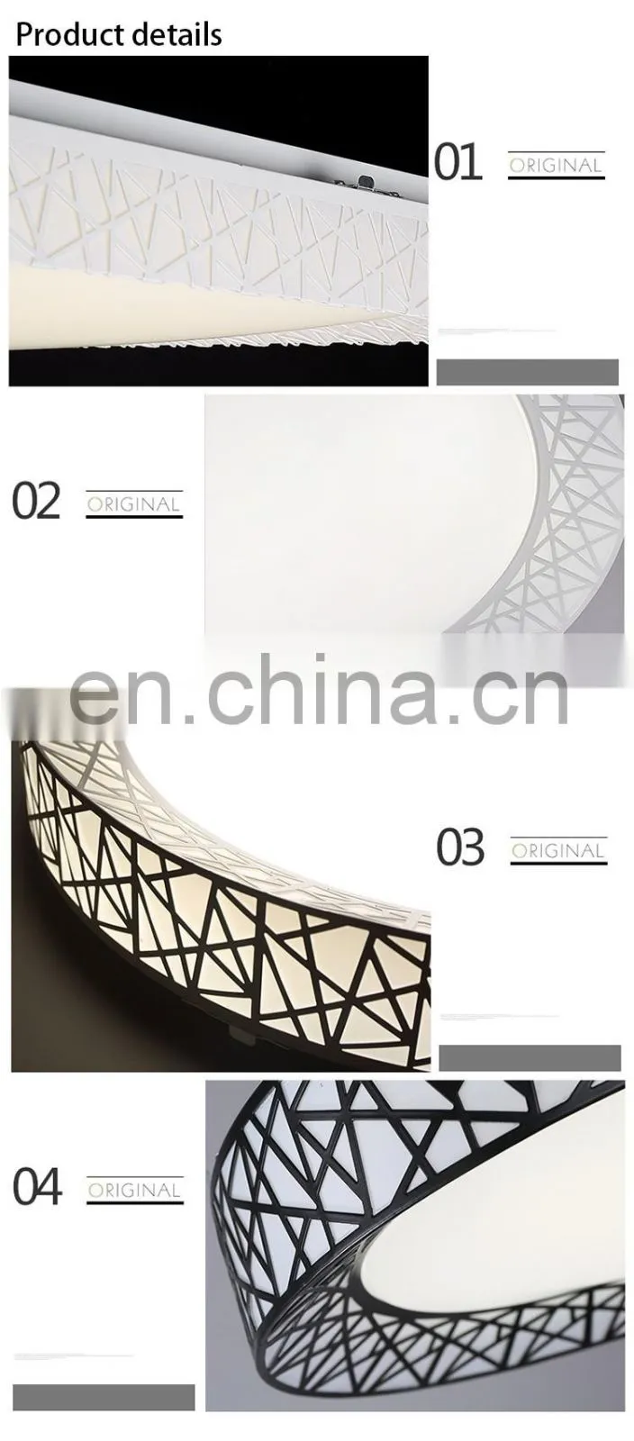 Modern LED Dimmable Ceiling Lighting Nest Dia45-80cm Kitchen Living Room Bed room Ceiling Lighting Iron Ceiling Lamp