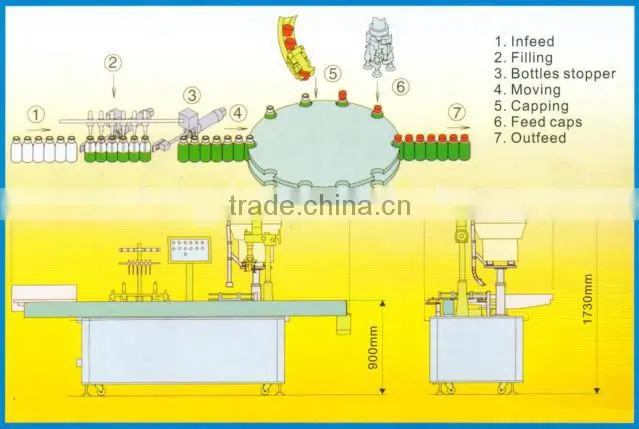 Full auto screw capping machine,capping machine for aluminum screw caps,capping machine for screw and aluminium caps