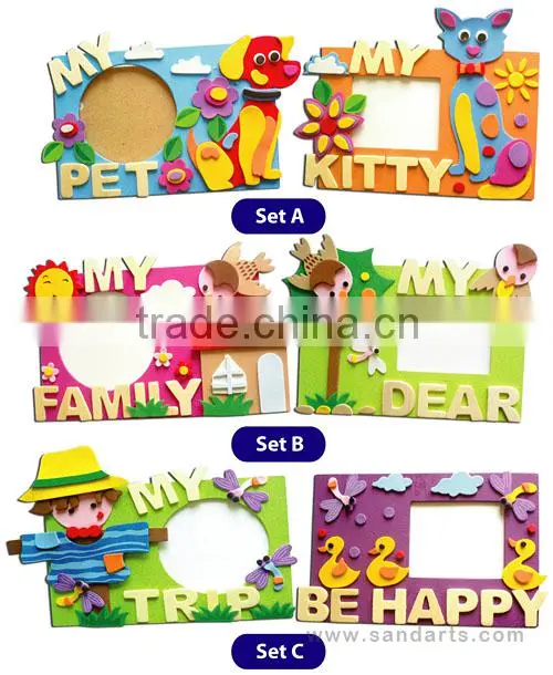 Foam Art Photo Frame Kit