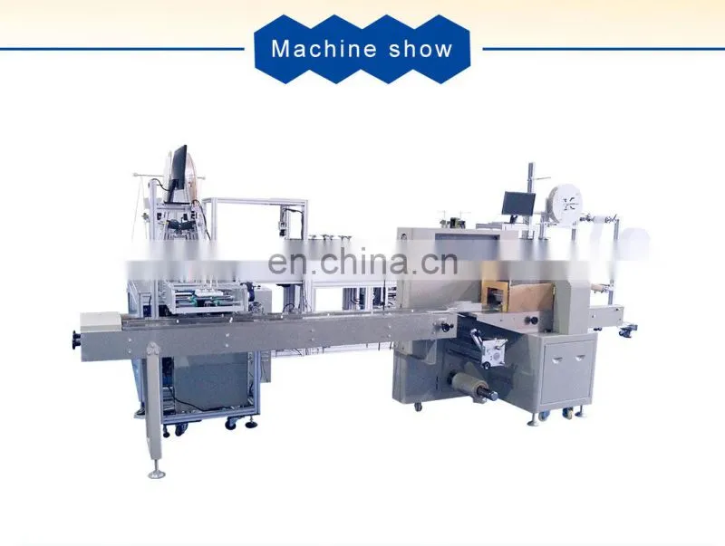 Automatic Mask Making Disposable Medical Surgical Face Mask Packing Machine