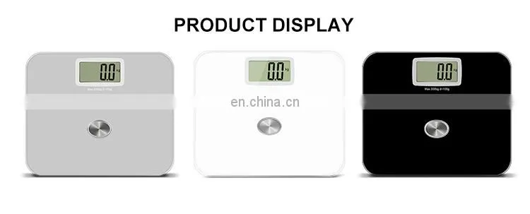 Digital Body Weight Bathroom Scale Hotel LCD Scales Battery Free