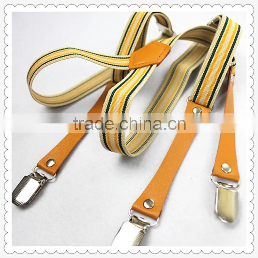 New design jeans trousers clips braces suspender