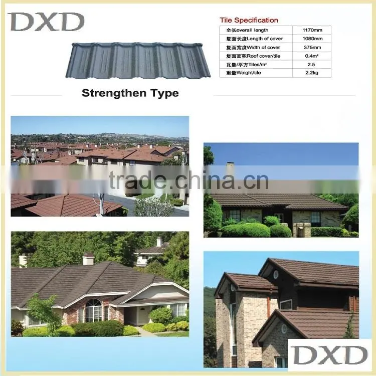 Stone Coated Steel Roof Tile