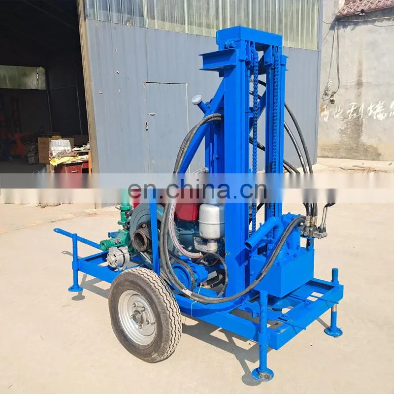 Easy Operate Diesel Water Well Drilling Rig / Water Well Drilling Rig / Water Well Drill Machine