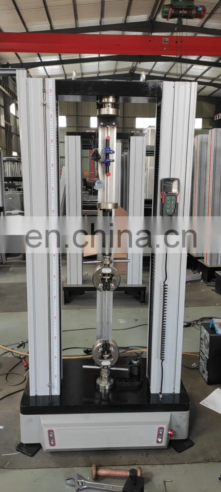 800mm rubber and plastic tensile test electronic big deformation device extensometer