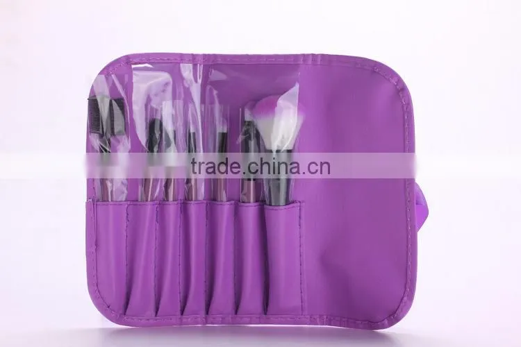 7pcs brush sets makeup with brush bag