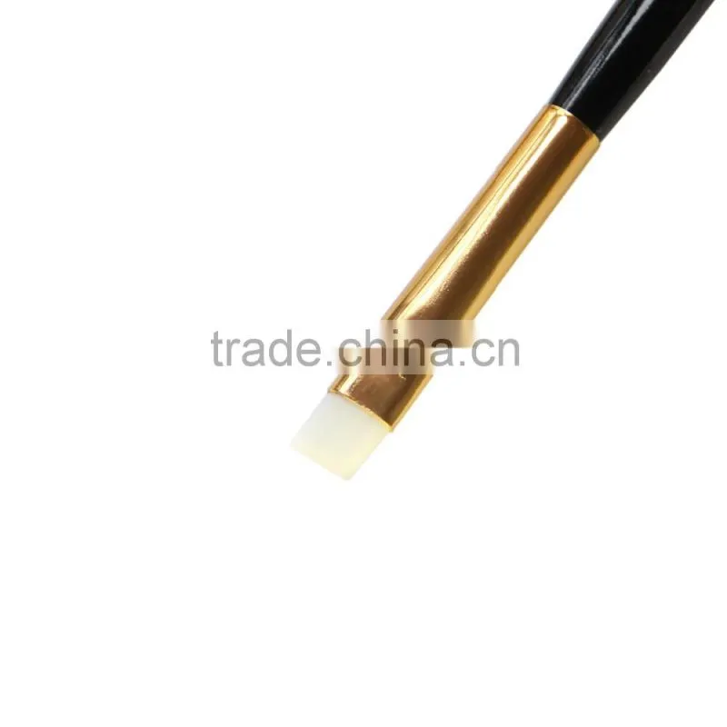 7pcs wood handle high light makeup brush for professional makeuo dresser