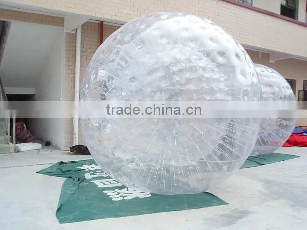 1.0mm TPU/PVC high quality inflatable cheap zorb balls