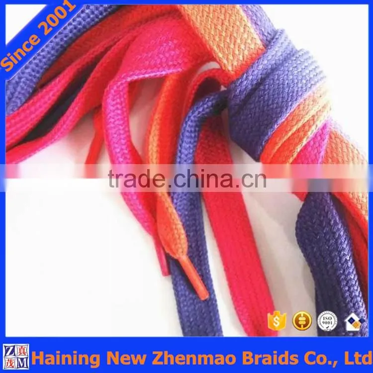 Wholesale 5/8/10mm shoes flat polyester webbing straps
