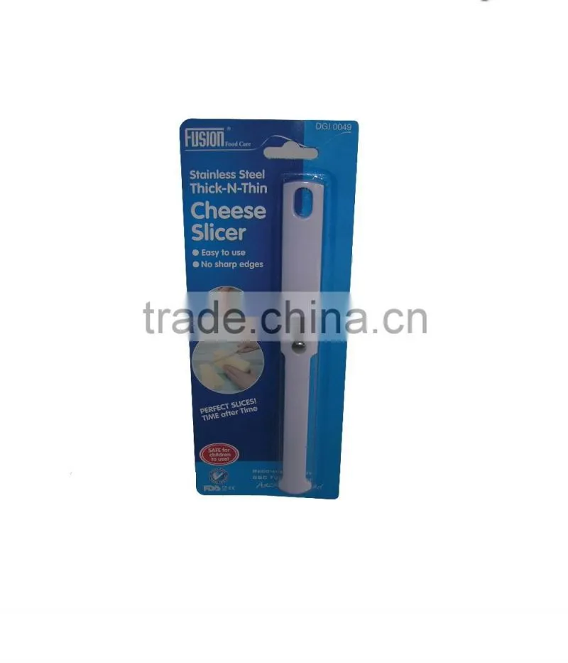 Plastic handle cheese cutter knife butter slicer cheese tools