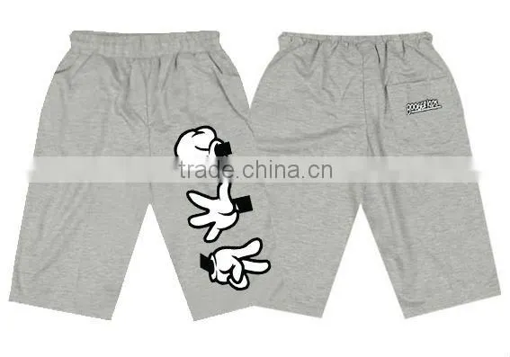Wholesale men's pants in plus size 100% cotton men's sweat pants