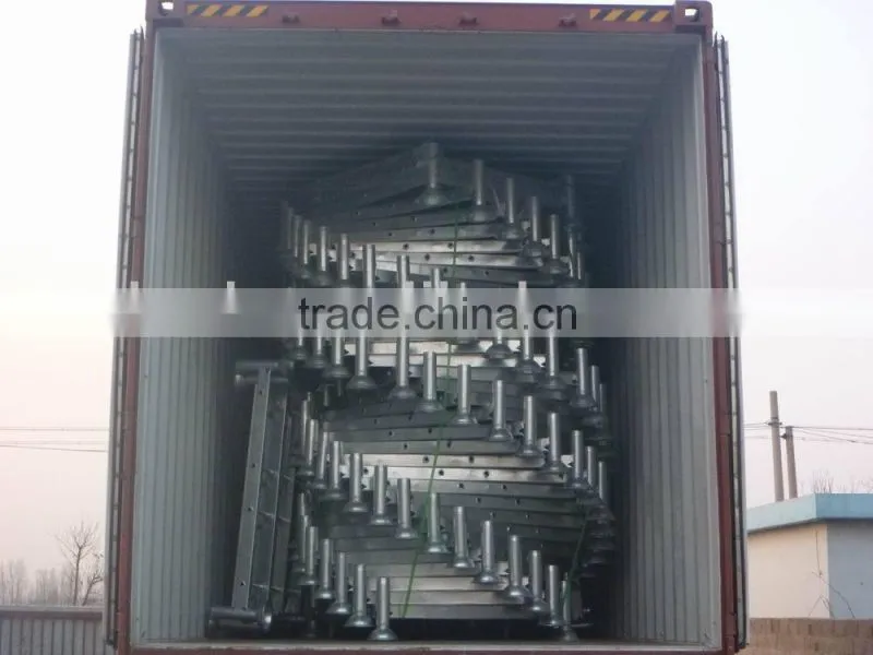 Steel stacking tire storage pallet with loading capacity 1100kgs