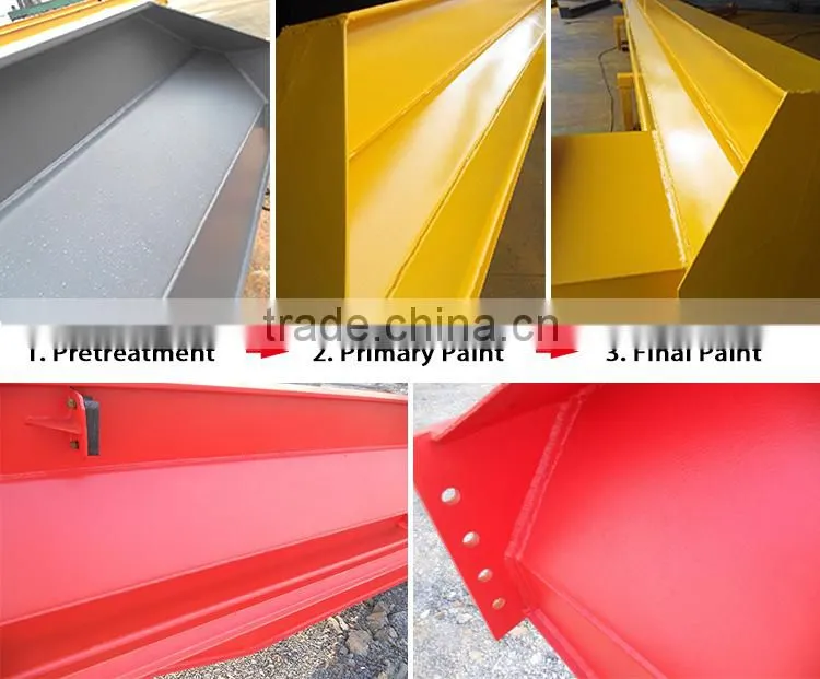 Best Promotion double girder 10ton suspending overhead bridge crane 55 ton