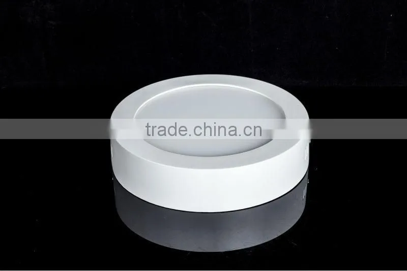 2016 best selling products 6w round led panel light surfacemounted