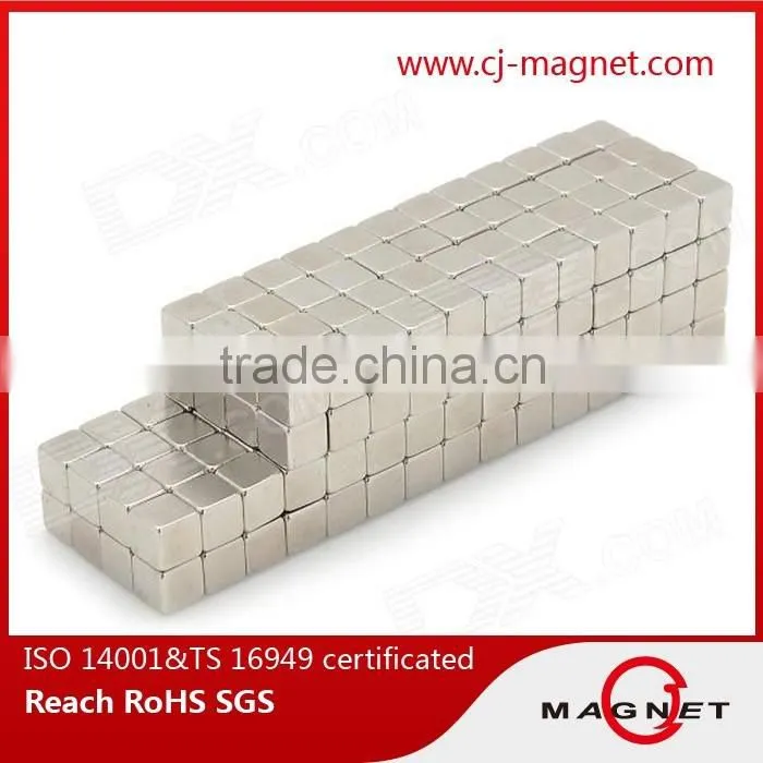 Monopole N35 neodymium magnet for leather bags packing