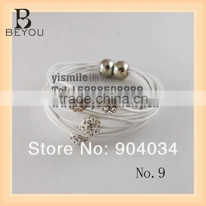 2013 New Fashion Five Rhinestone Beads Tibetan Bracelet