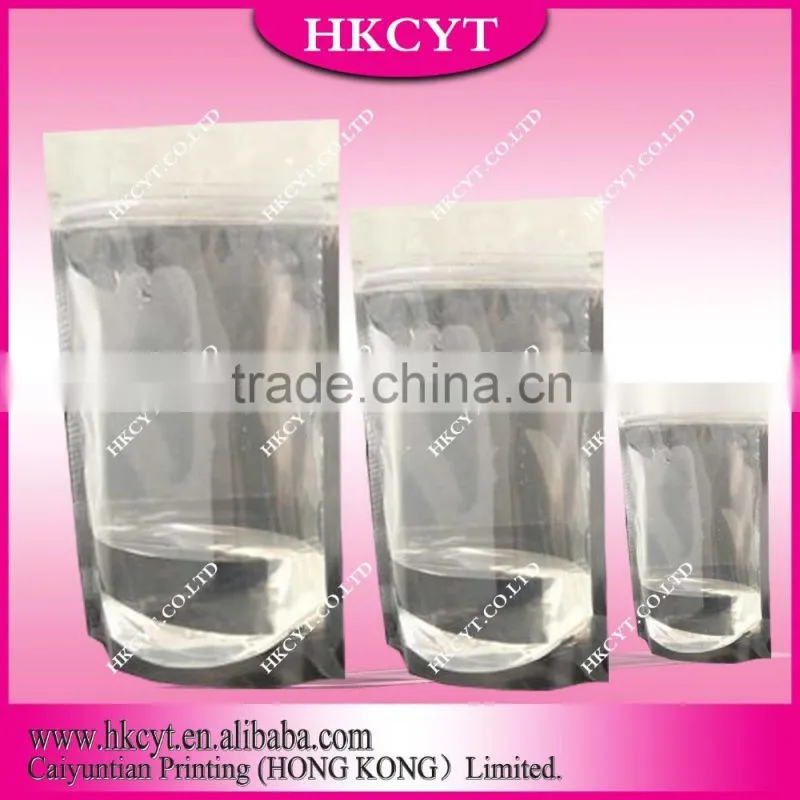 Stand up printed foil bags large/Aluminum foil packaging bag with custom design