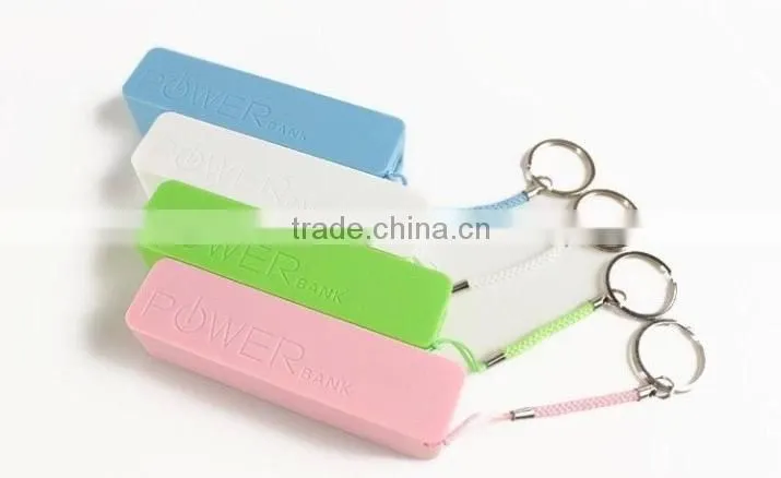 Hot sell Custom power bank with logo 2600mah