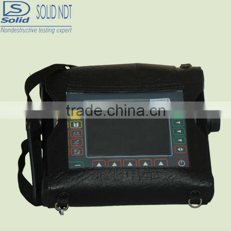 Solid ultrasonic metal detector