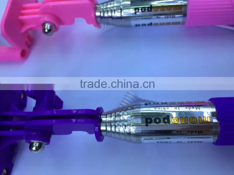 Self-pole,wired control selfie stick for mobile phone ,Since the shaft