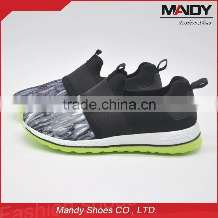 2016 Alibaba mesh elastic upper running shoes women men